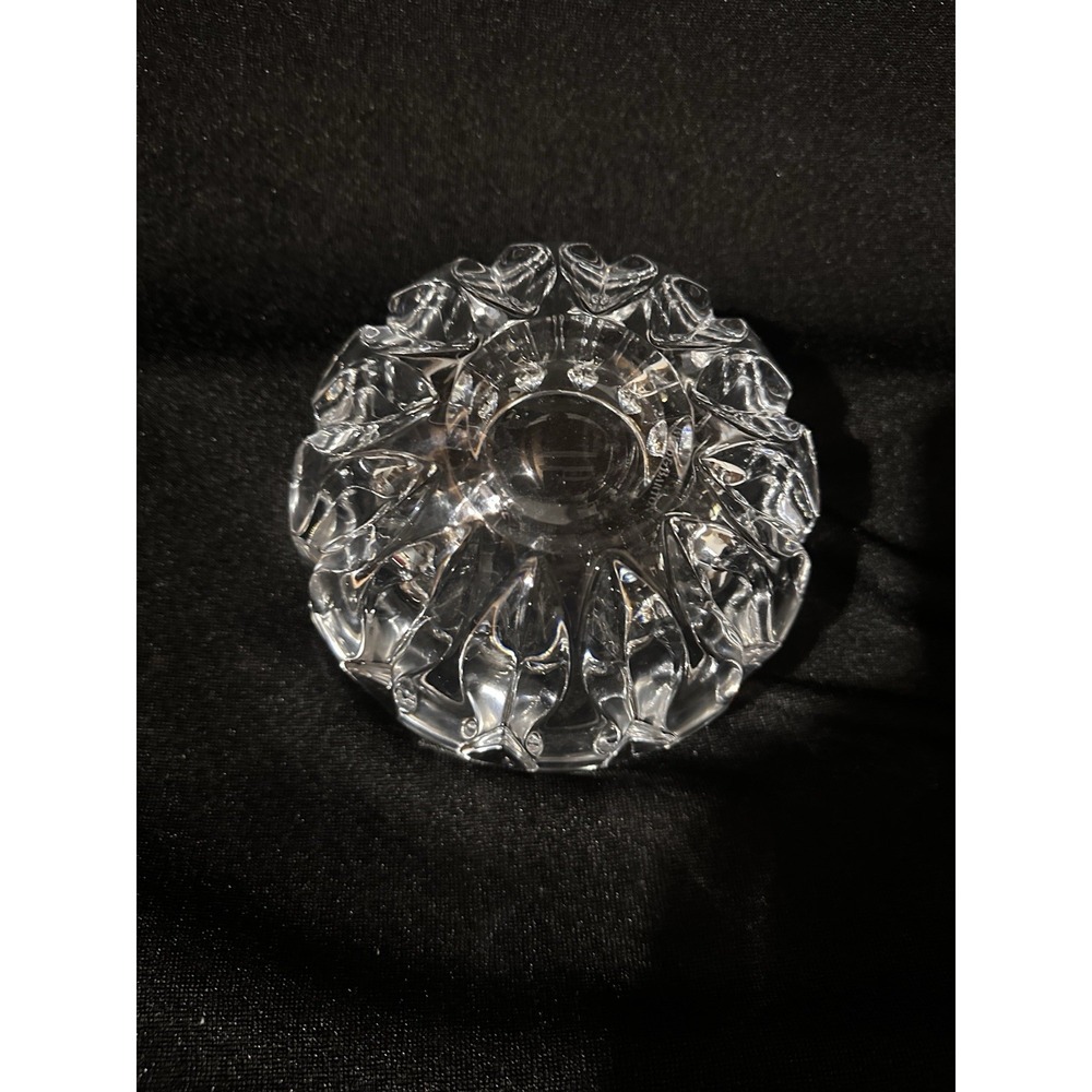Reed & Barton‎ Equinox 4x7"Crystal Bowl Sticker Mark On Bottom Slovenia - Picture 4 of 15